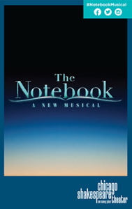 Program for The Notebook A New Musical