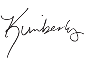 cursive signature of executive director, Kimberly Motes