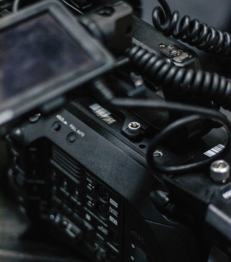 a video camera