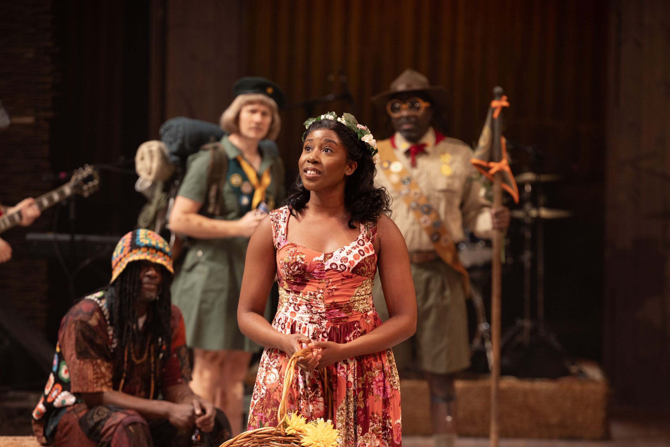 Felicia Oduh as Perdita looks to her party
