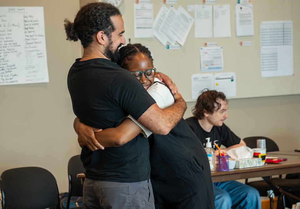 The 2026 Chicago Shakespeare repertory cast rehearses THE WINTER'S TALE and MIDSUMMER NIGHT'S DREAM