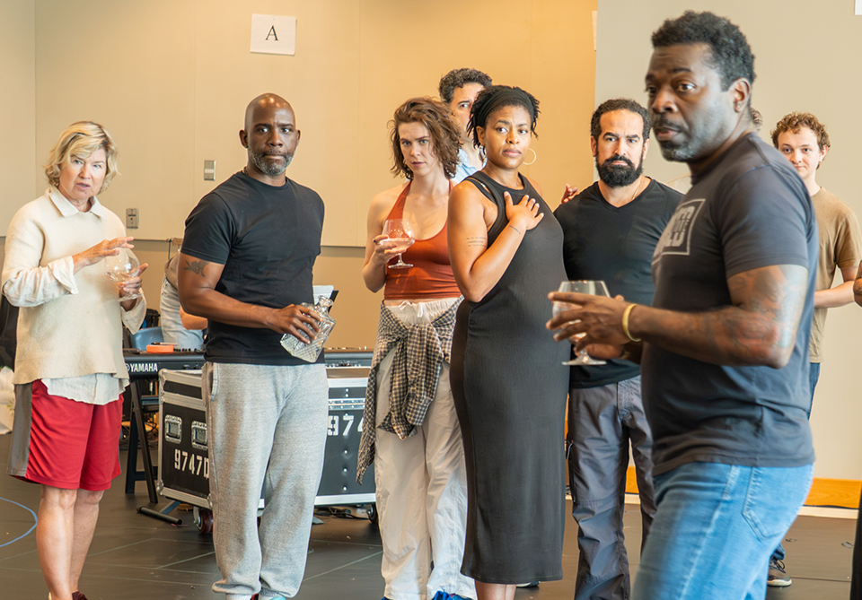 The 2026 Chicago Shakespeare repertory cast rehearses THE WINTER'S TALE and MIDSUMMER NIGHT'S DREAM