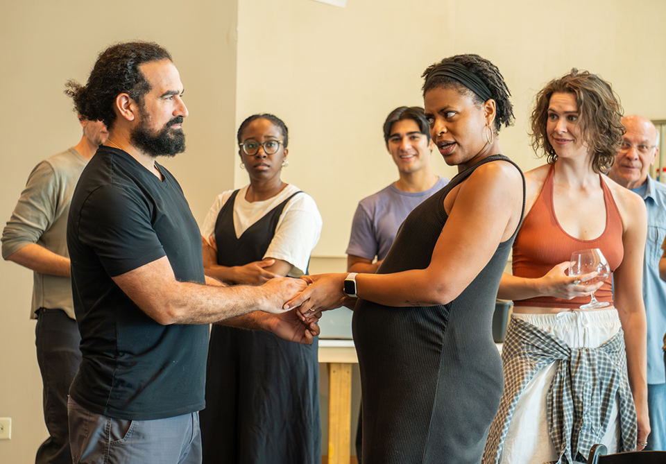 The 2026 Chicago Shakespeare repertory cast rehearses THE WINTER'S TALE and MIDSUMMER NIGHT'S DREAM